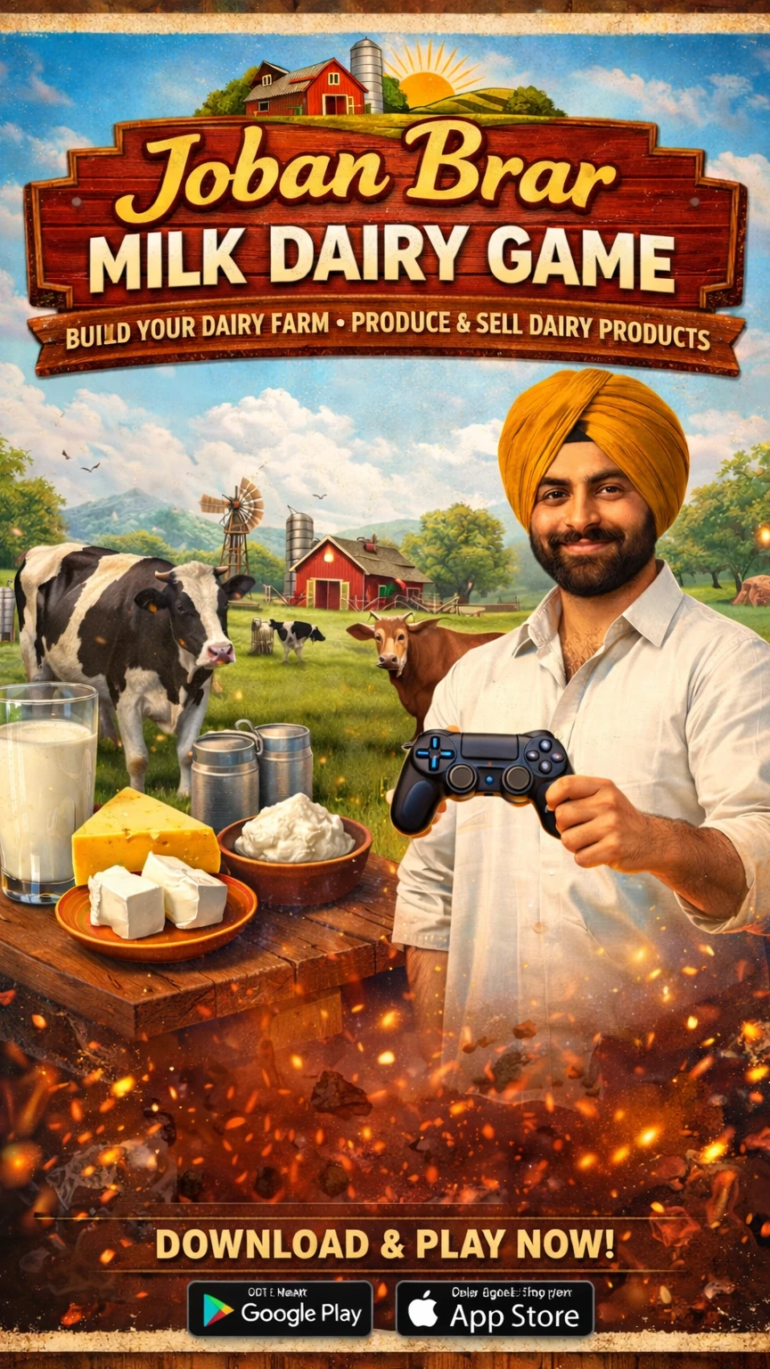 Joban brar milk dairy #