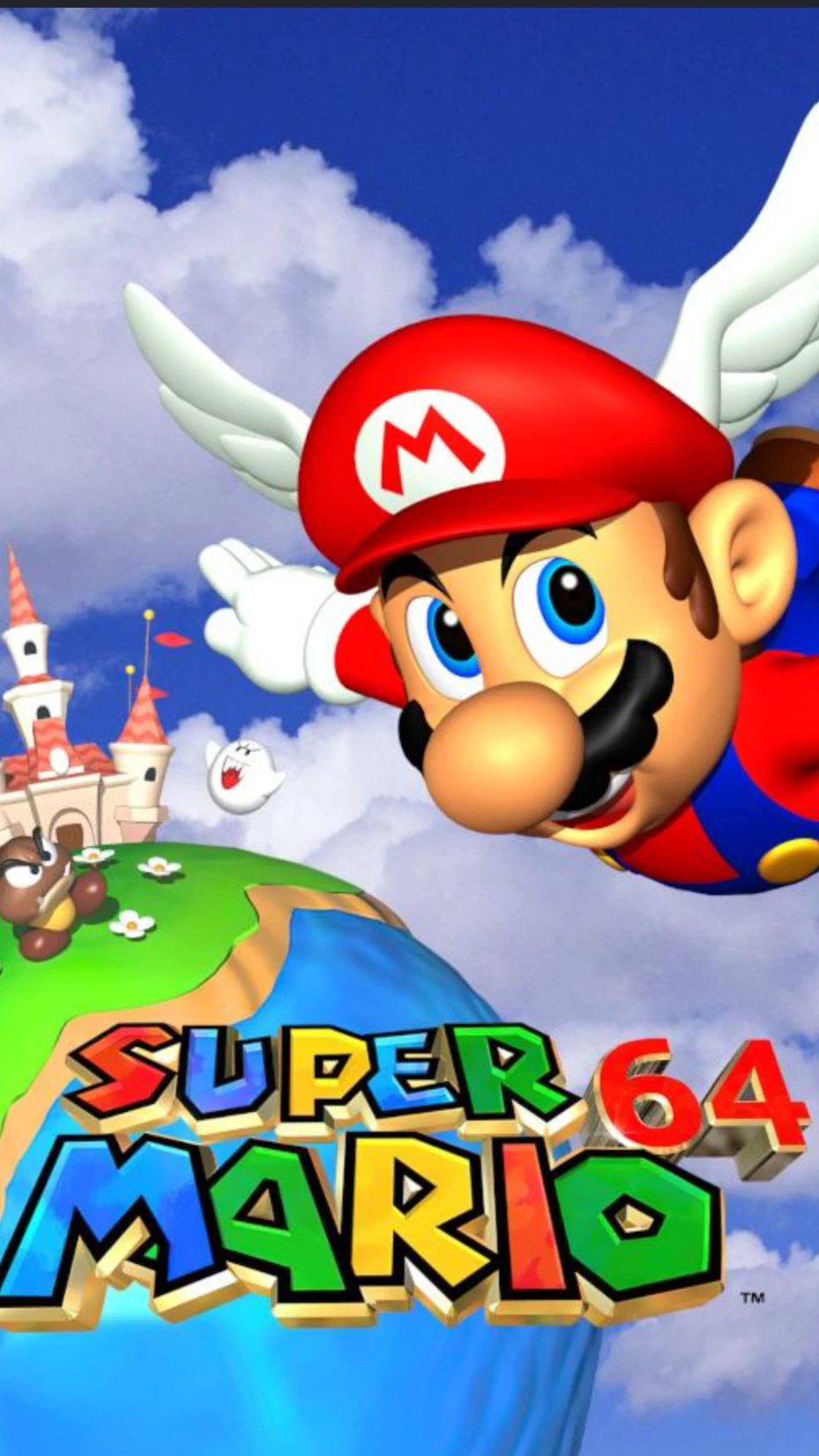 Super Mario 64 Web version (Real Mario64) cover