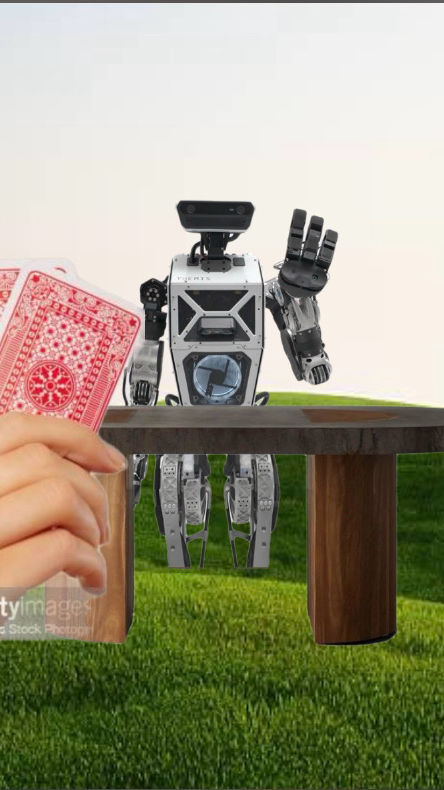 clanker bit card game sim