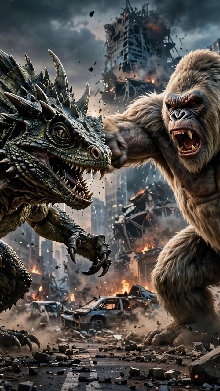 King Kong Vs Godzilla: Titan Fighting Championship cover