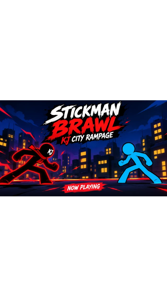 Stickman Brawl: KJ City Rampage cover