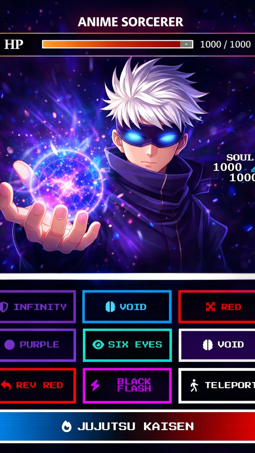 Sans Simulator Anime Sorcerer