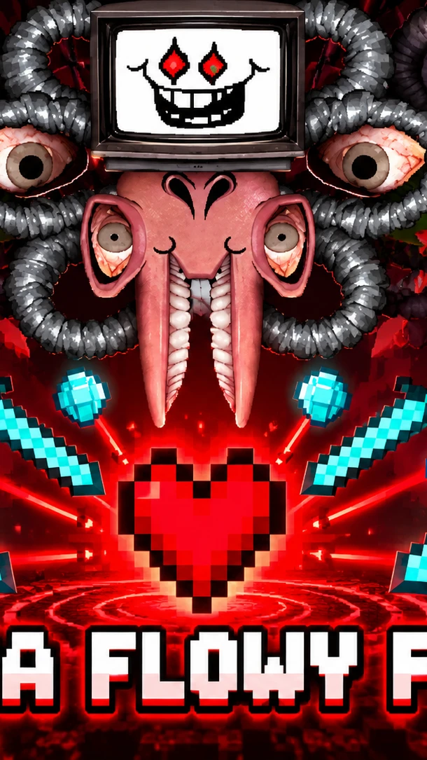 Undertale Finale OMEGA FLOWY FIGHT cover