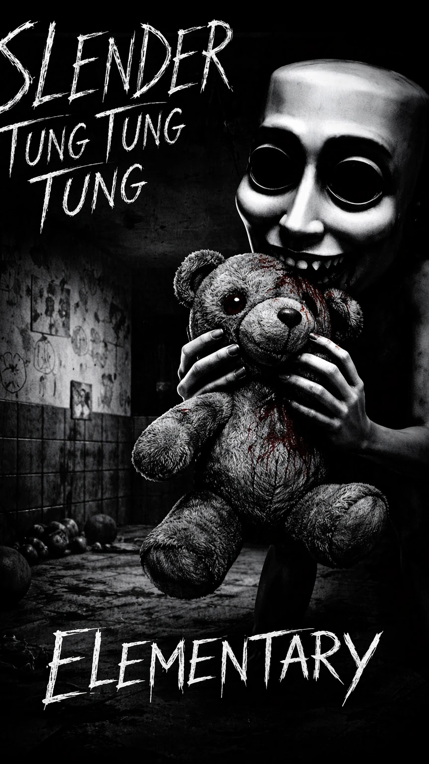SLENDER TUNG TUNG TUNG: ELEMENTARY #slenderman #tungtungtungsahur #horrorgame