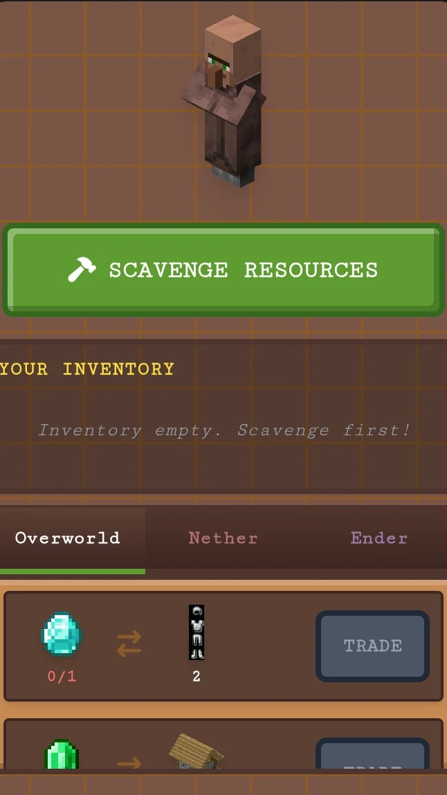 Villager Trader Manager