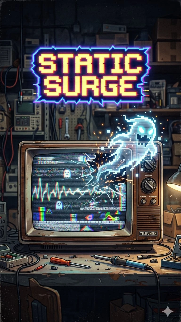 Static Surge #nuriderburrito #horror #scary #jumpscare #leaderboard #challenge #fixing #workshop
