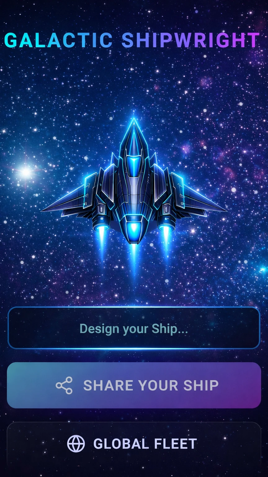 Galactic Ship Builder
