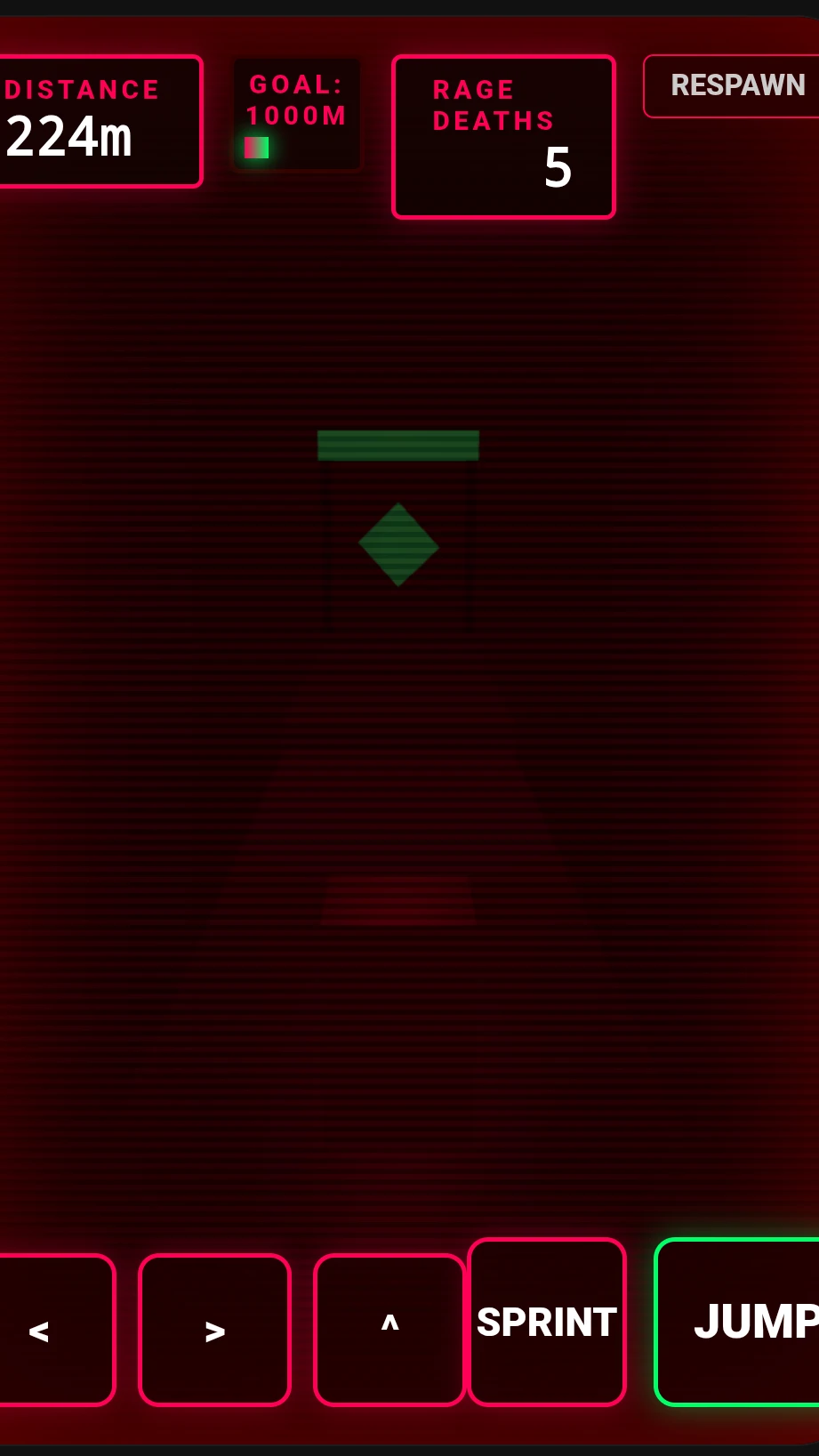The Unfair Run - Ragebait+Scary edition cover
