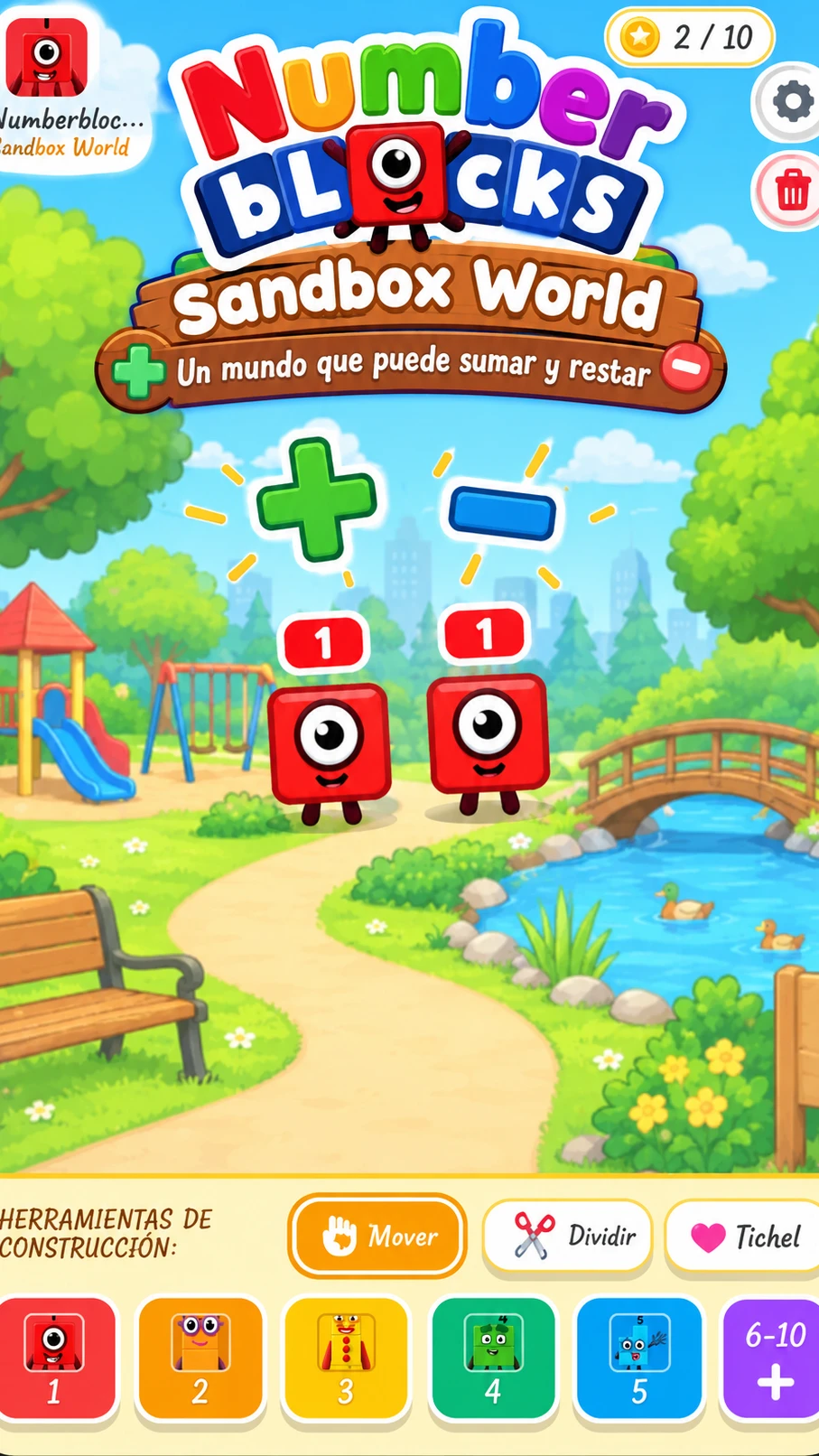Numberblocks Sandbox cover