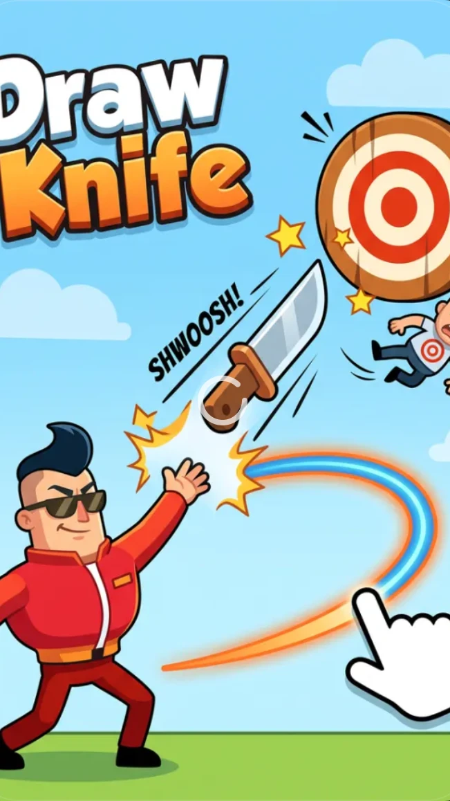 Draw A Knife!- ineractive cover