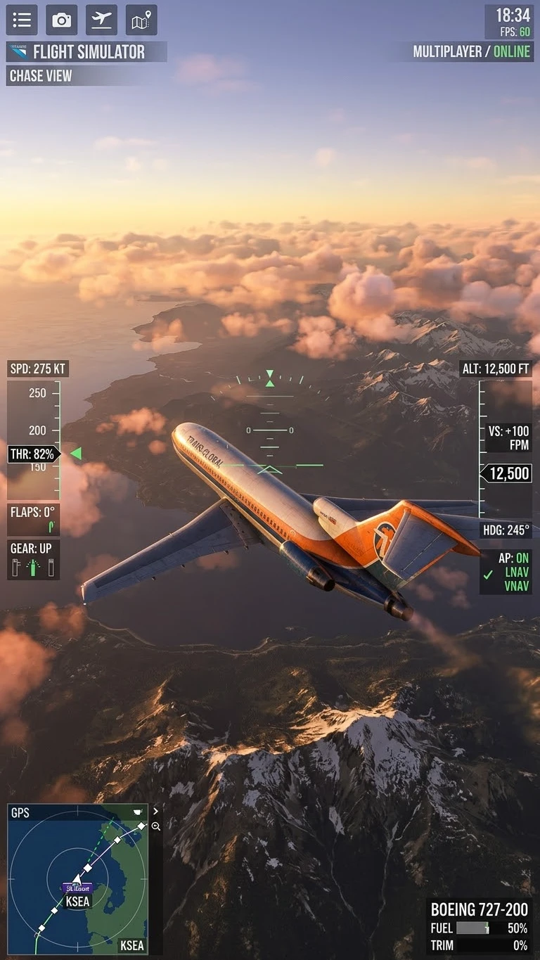 Boeing 727 Flight Simulator 3D cover
