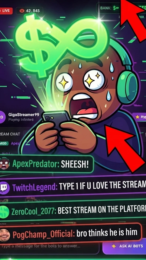 Livestream Simulator - Mega Donations #live #stream #livestream #simulator #cool #fun