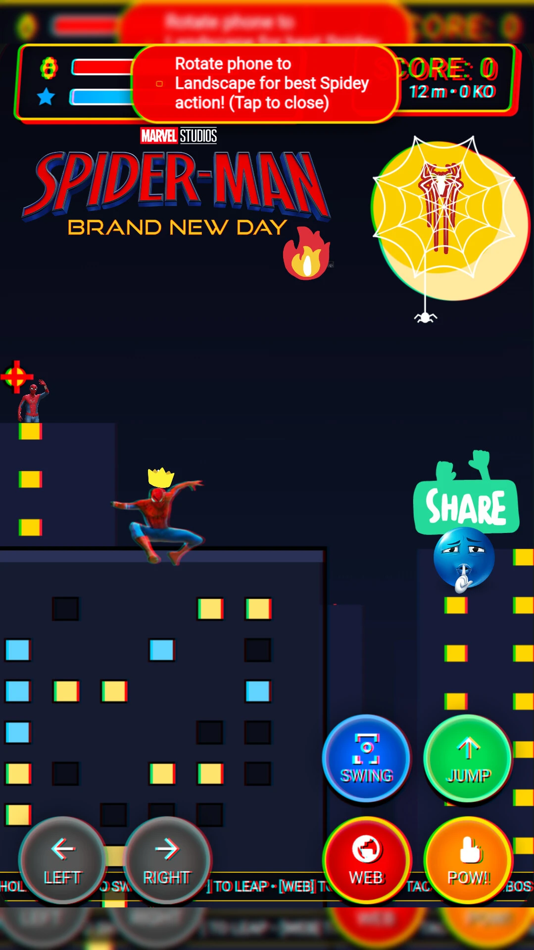Spider-Man: Webbound ​Game Description :- Step into the suit of Marvel's iconic wall-crawler in Spider-Man: Webbound, an action-packed adventure that puts total web-control in your hands. Take to the skies with high-speed aerial swing mechanics, vault off skyscrapers, and unleash dynamic combat on the streets below. Combine lightning-fast punches with precision web-shooting to isolate targets, wrap enemies in dense silk, and pin villains to walls or traffic light poles. Whether you're trapping entire gangs in massive web-nets or dropping from the shadows to suspend criminals in mid-air, Webbound delivers the ultimate spider-powered playground. cover