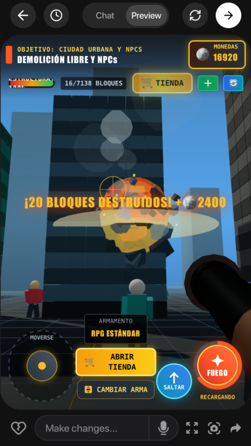 3D Tactical Demolition - Bazooka & NPCs cover
