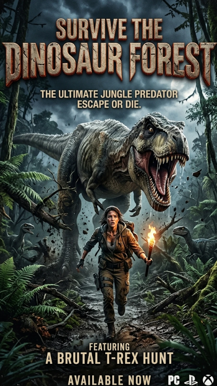Survive the dinosaur forest