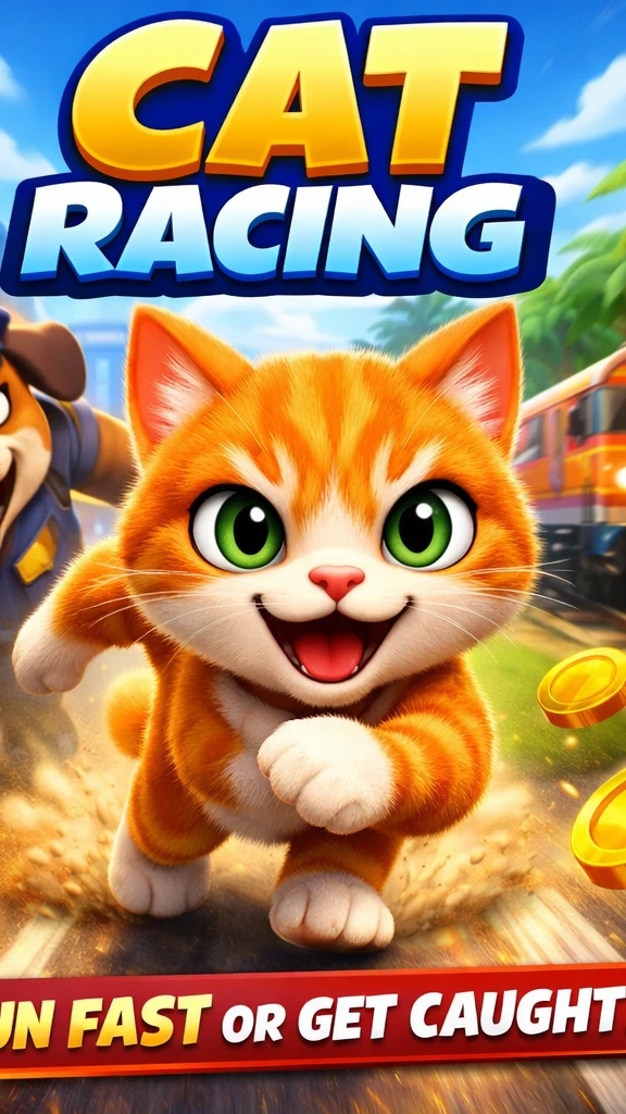 Cat Dash: 3D Racing Lobby