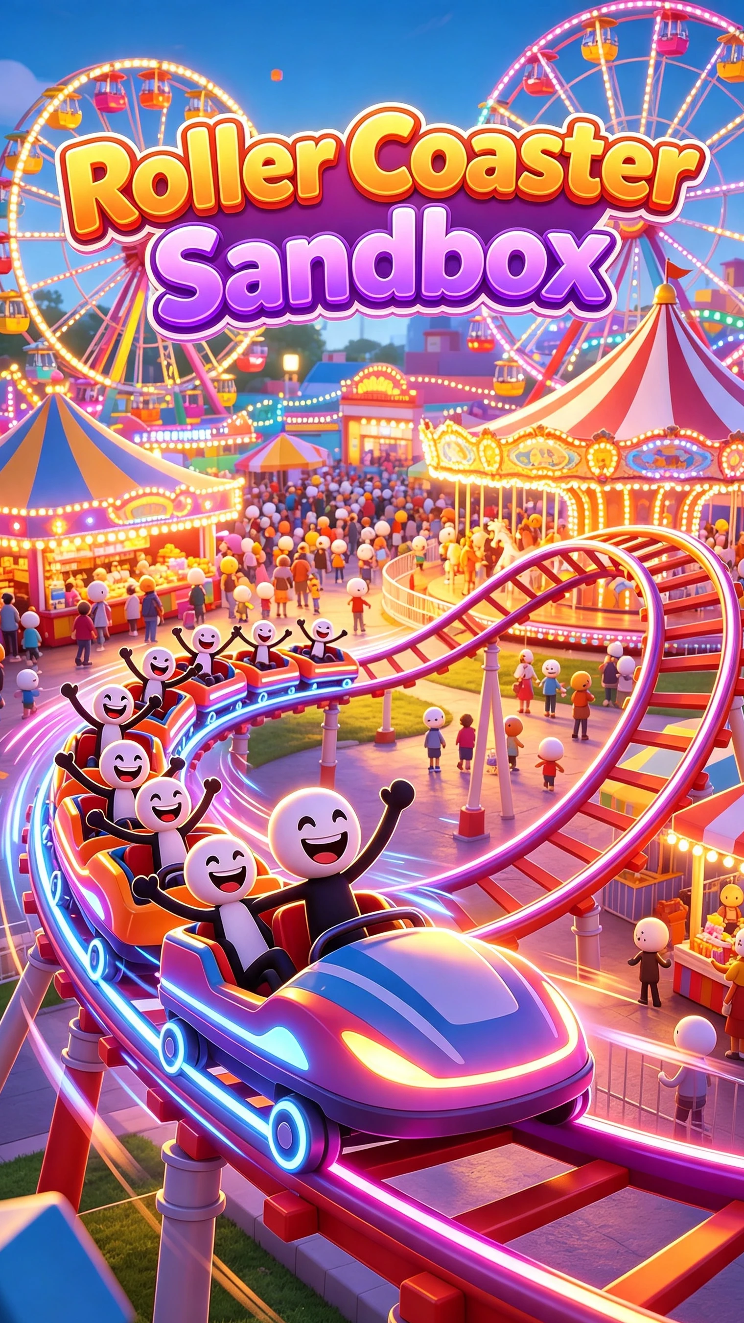 3D Roller Coaster Sandbox