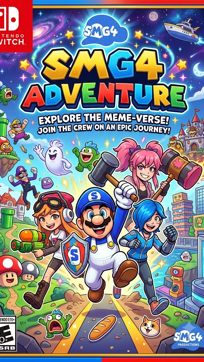 SMG4 Adventure cover