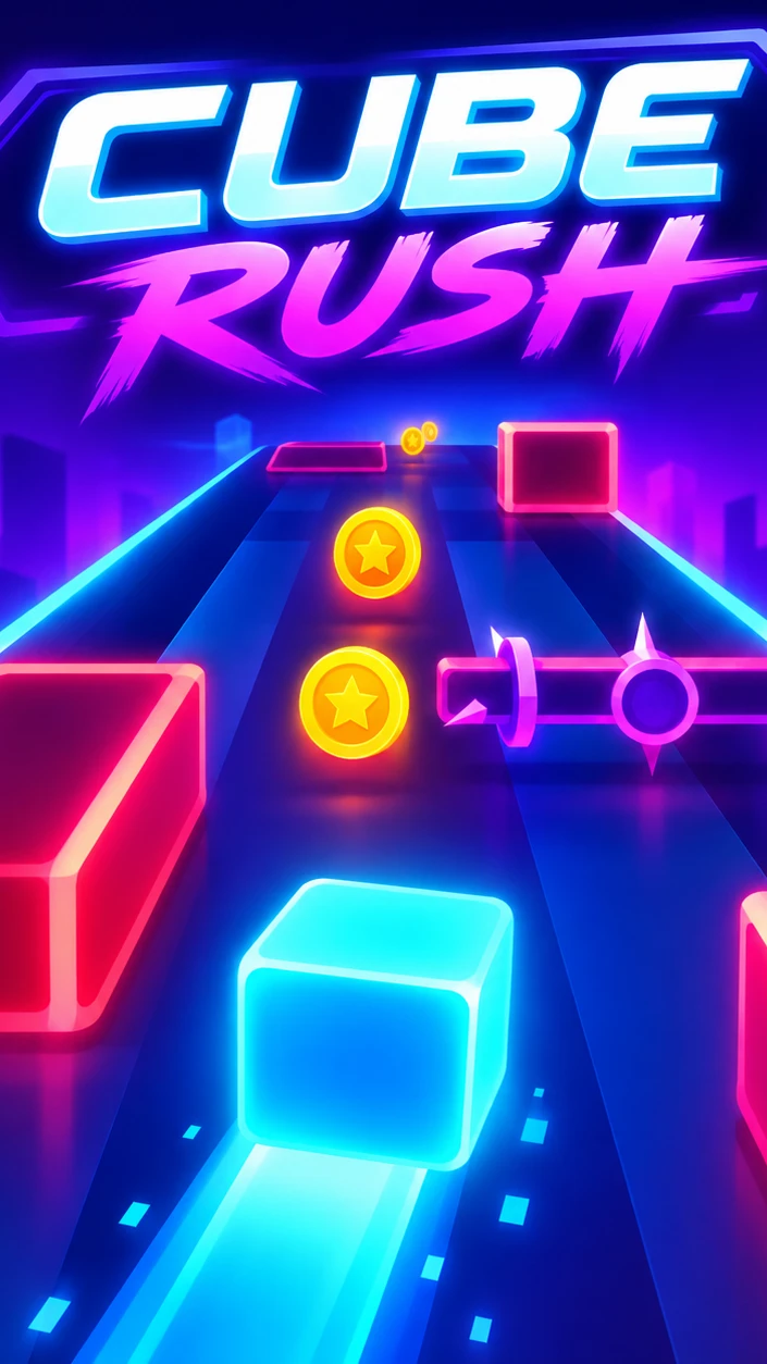 Neon Cube Rush cover