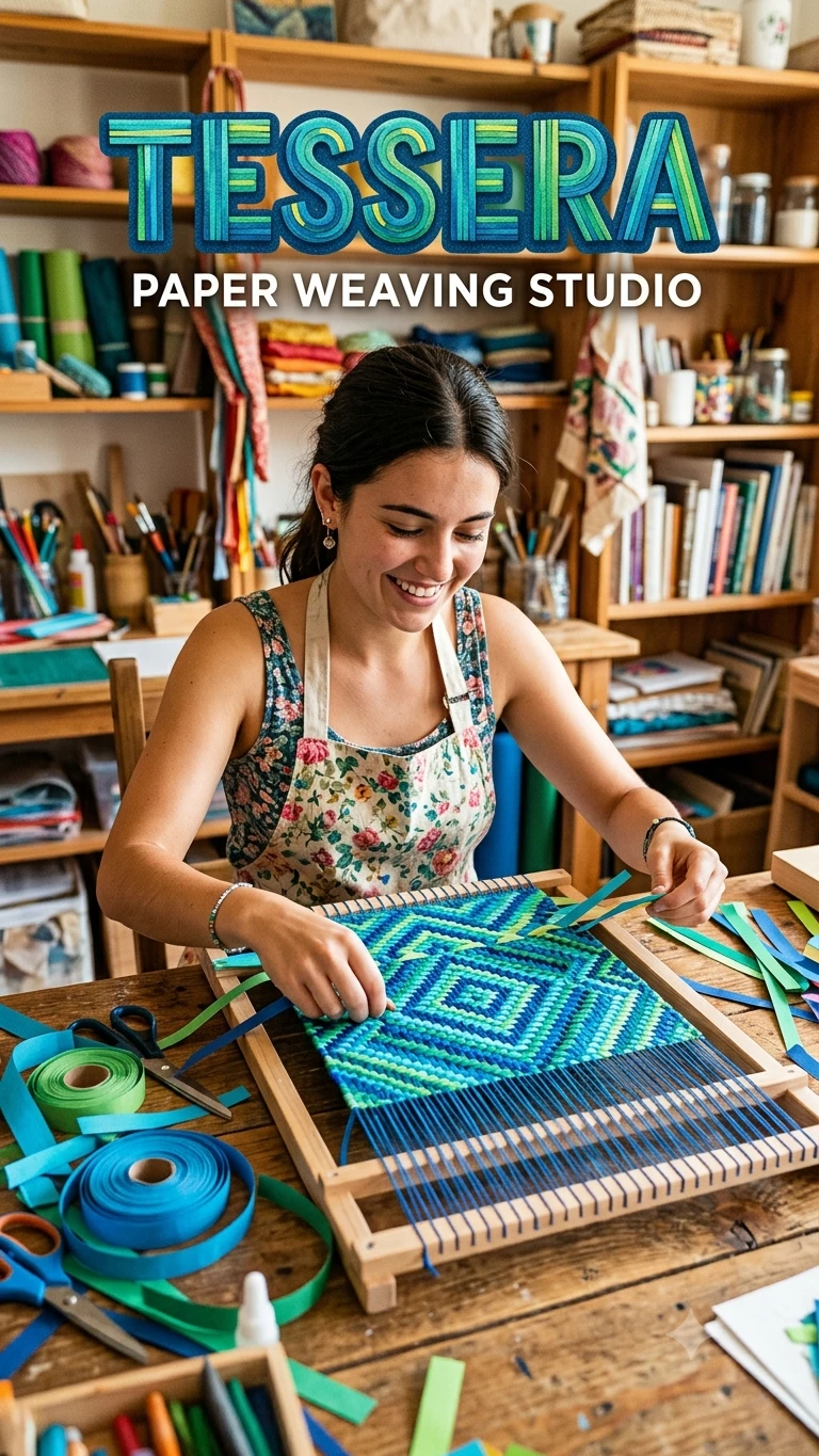 Tessera - Paper Weaving Studio cover