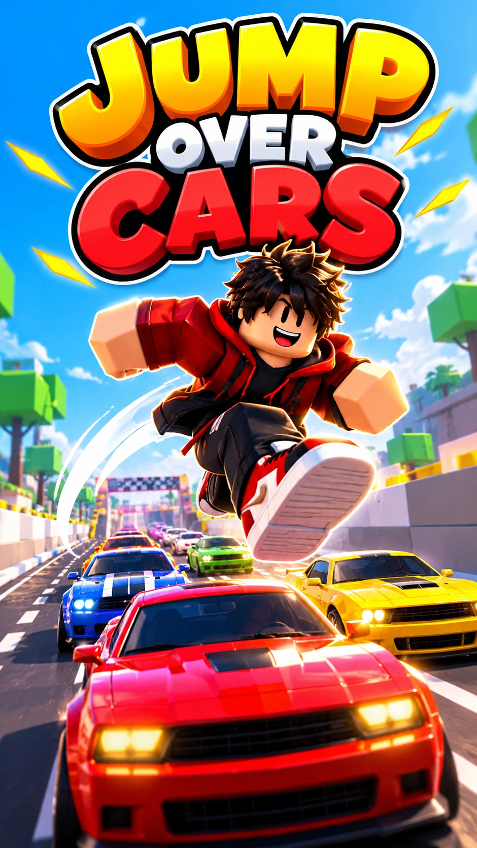 JUMP OVER CARS! cover