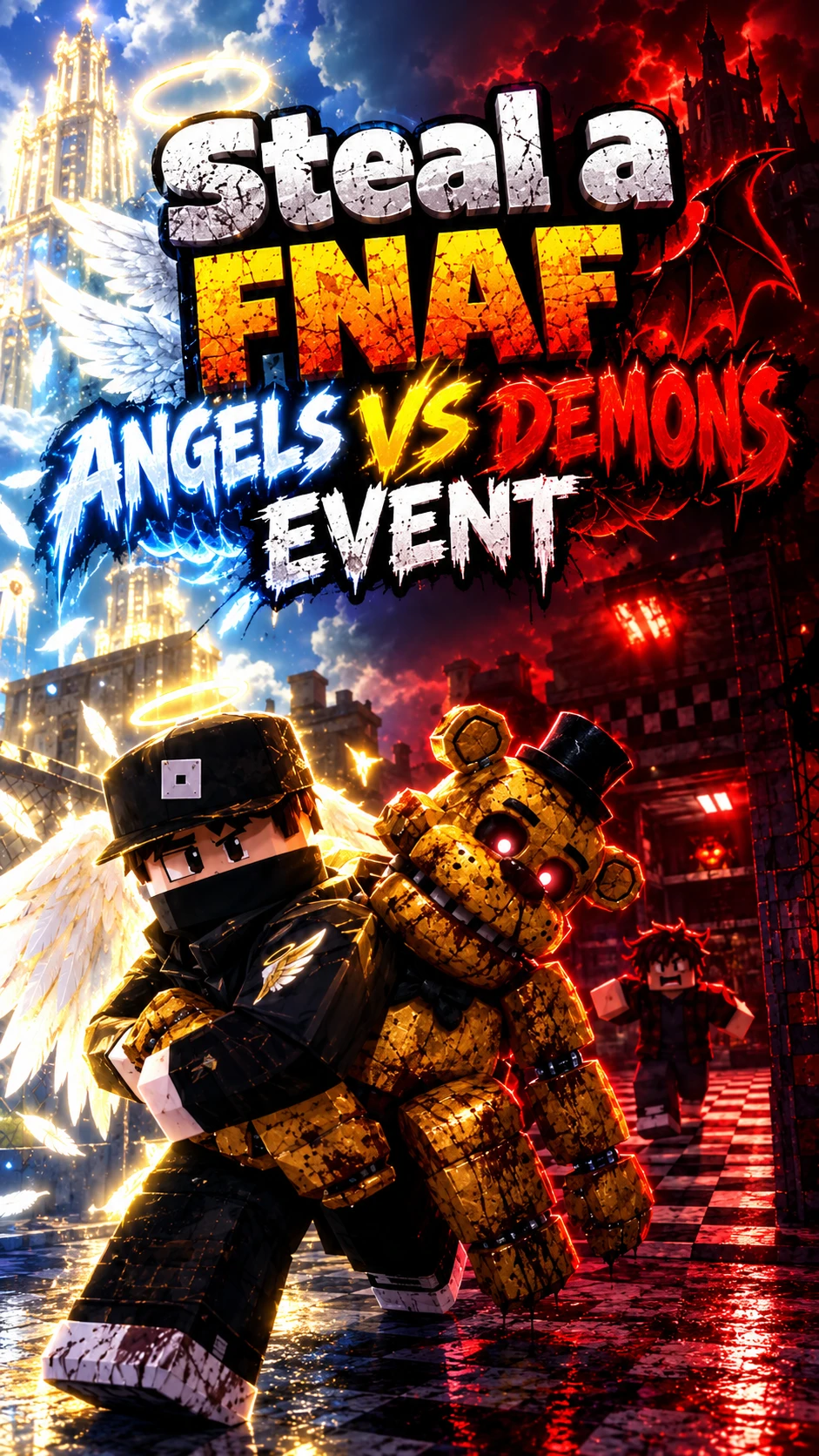 Steal a FNAF[ANGELS VS DEMONS] cover