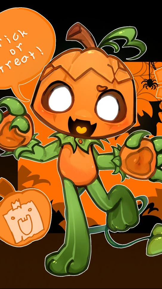 Making a Pumpkin Face with Gourdy cover