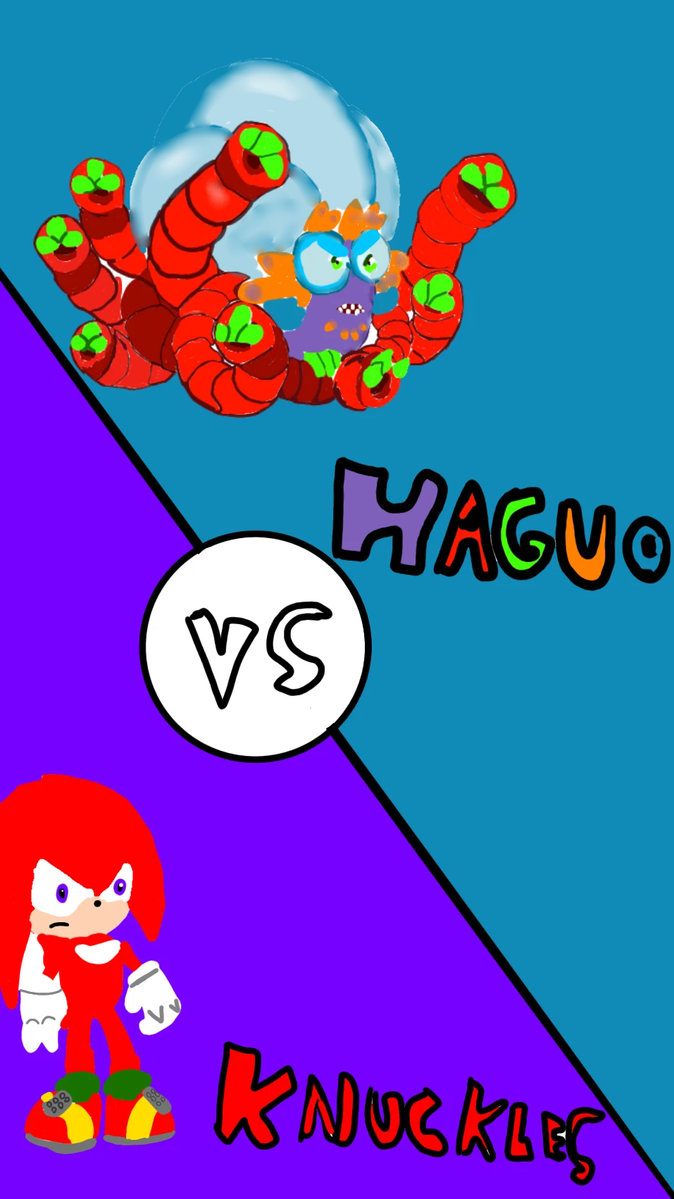 Haguo vs Knuckles: Comic Brawler cover