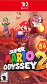 Super Mario Odessy 2 deluxe cover