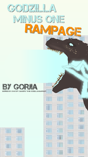 Godzilla Minus One: rampage cover