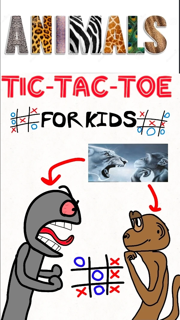 Animal Tic-Tac-Toe - for kids cover