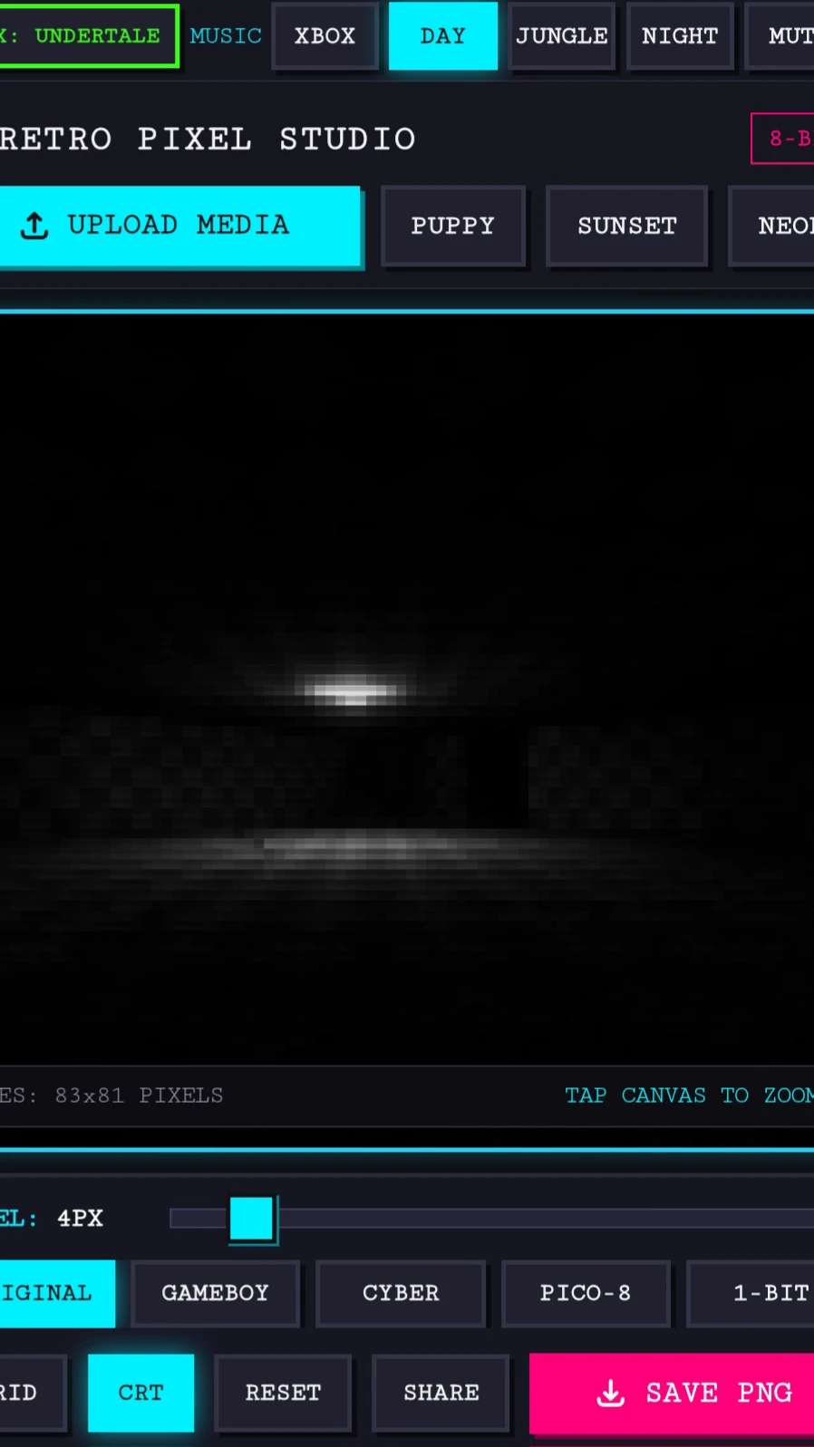 (Make your own image pixel) works with videos and gif cover