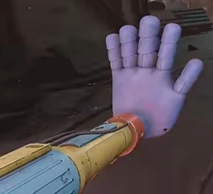 Blue Hand