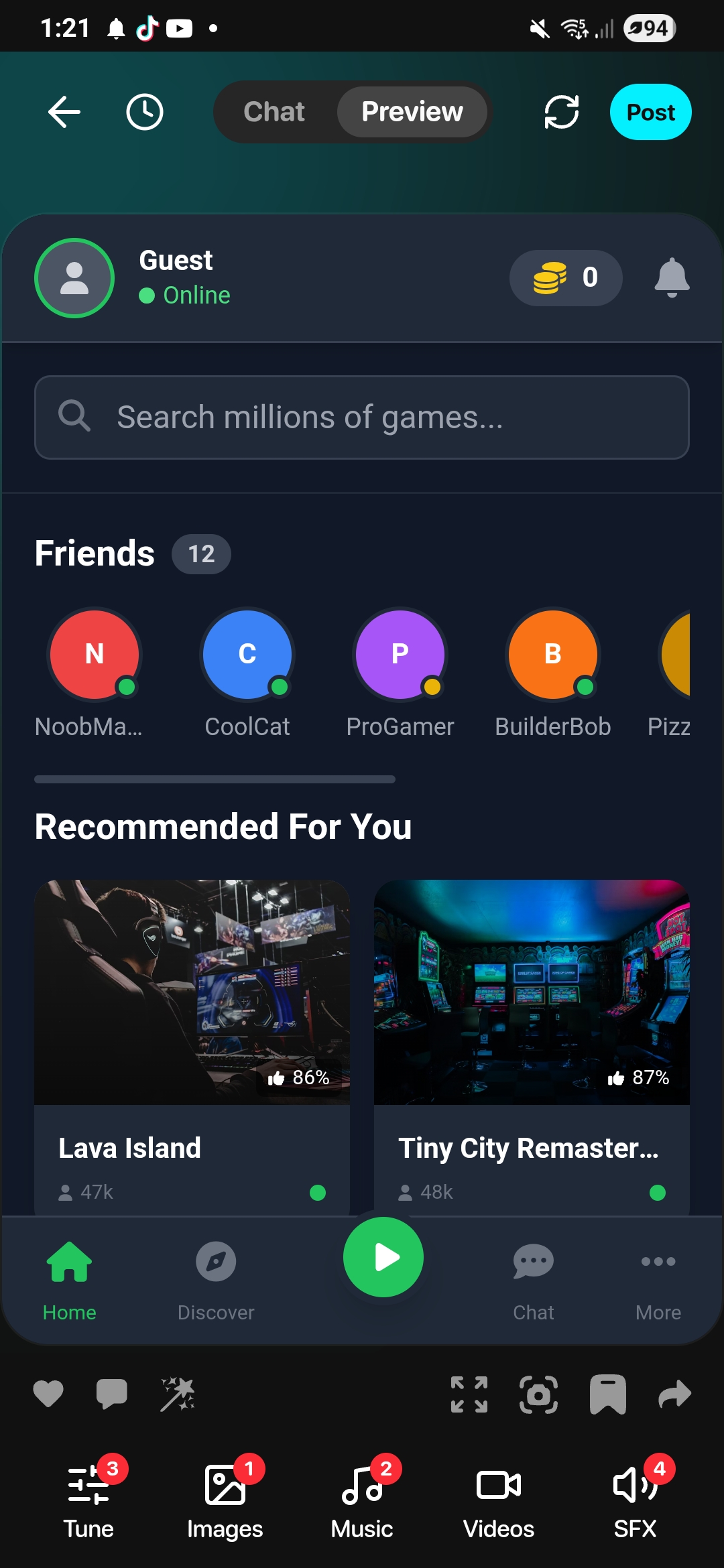 Legacy UI