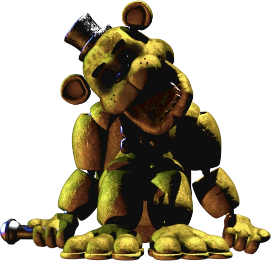 Golden Freddy in Office