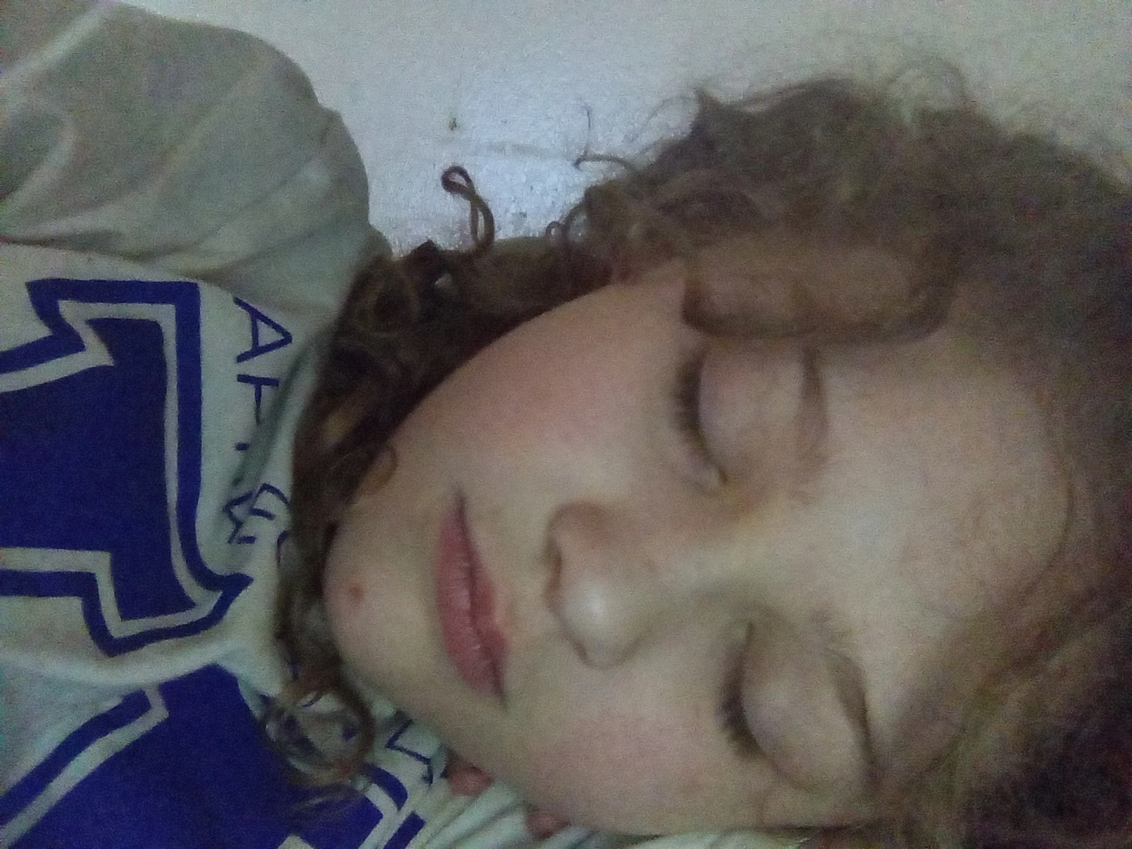 Emma sleeping
