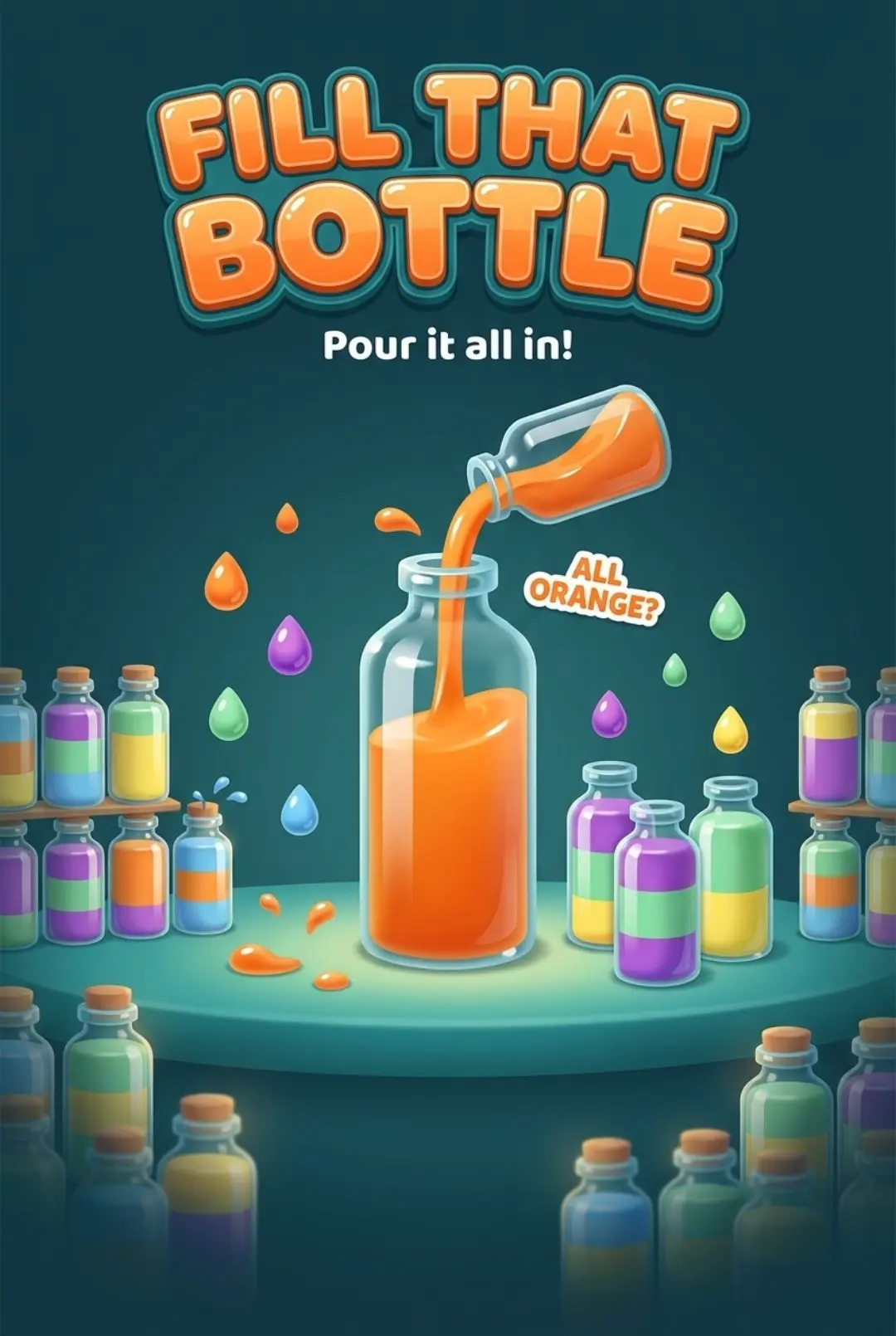 Fill that bottle cover