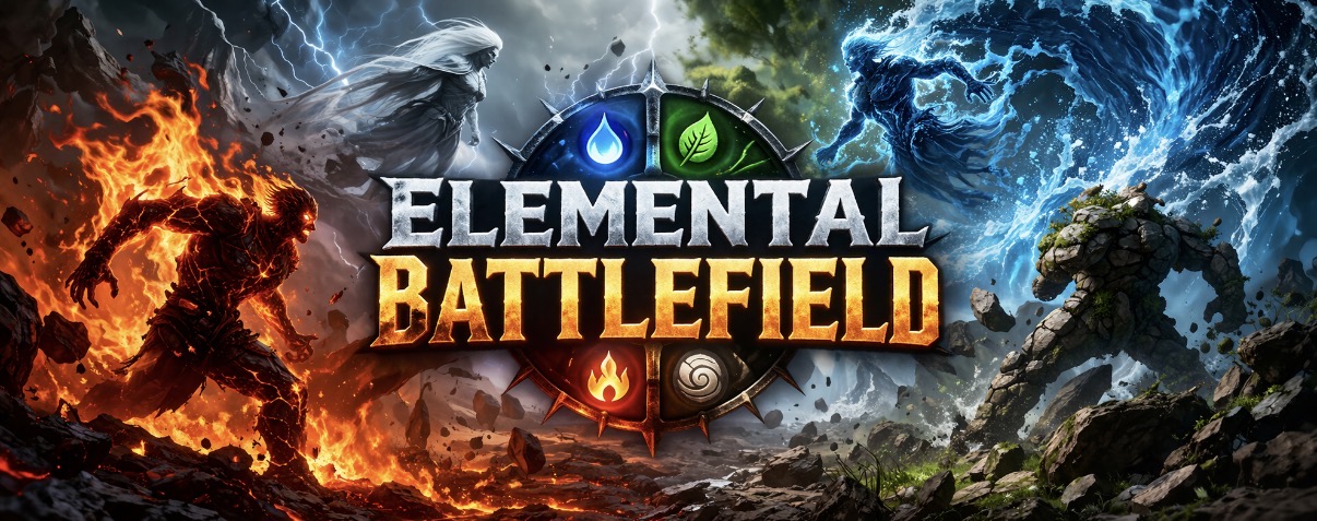 Elemental Battlefield Banner