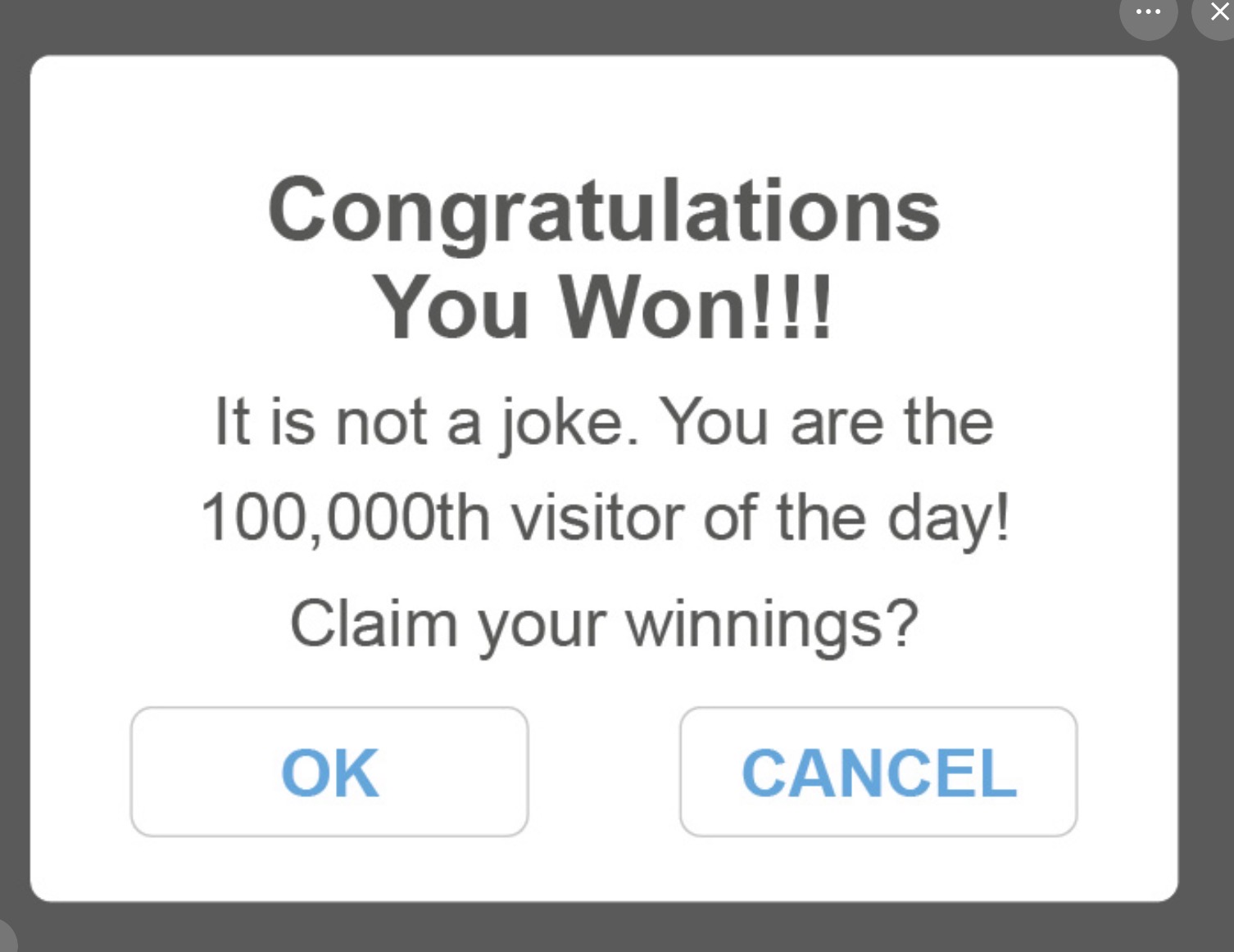 Scam Offer