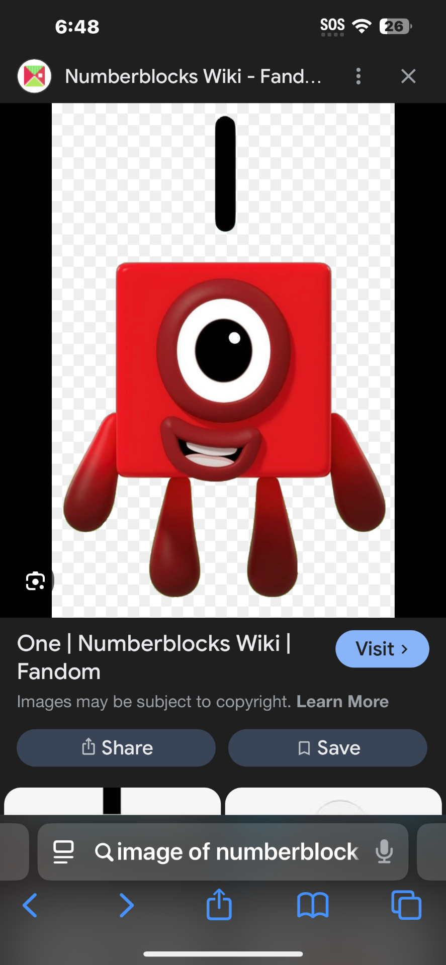 One