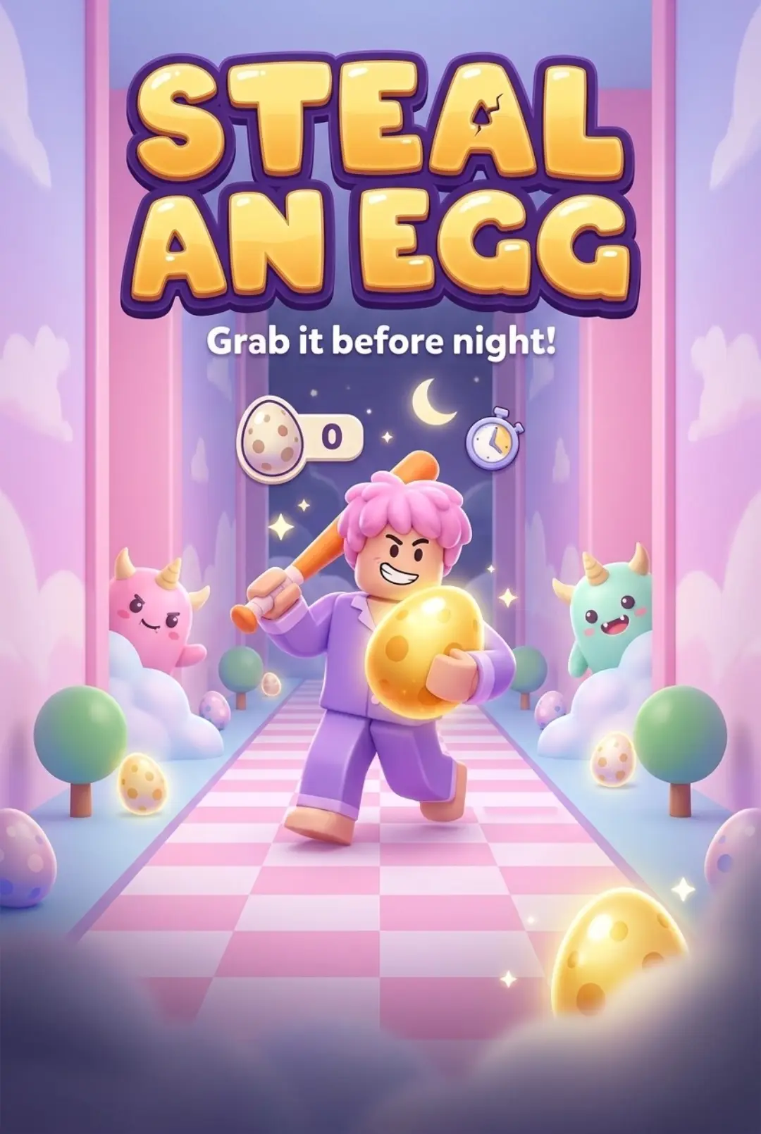 Steal an egg cover