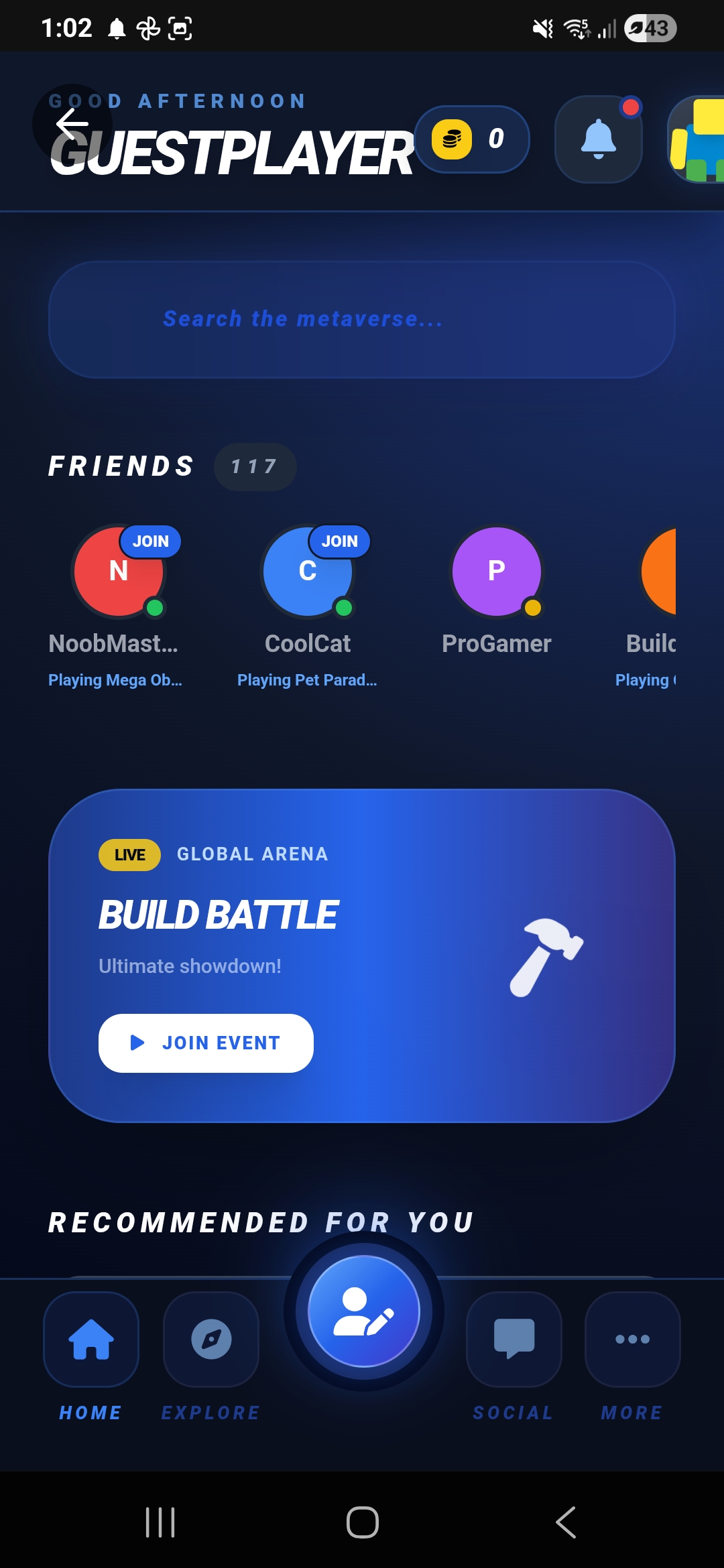 Modern UI