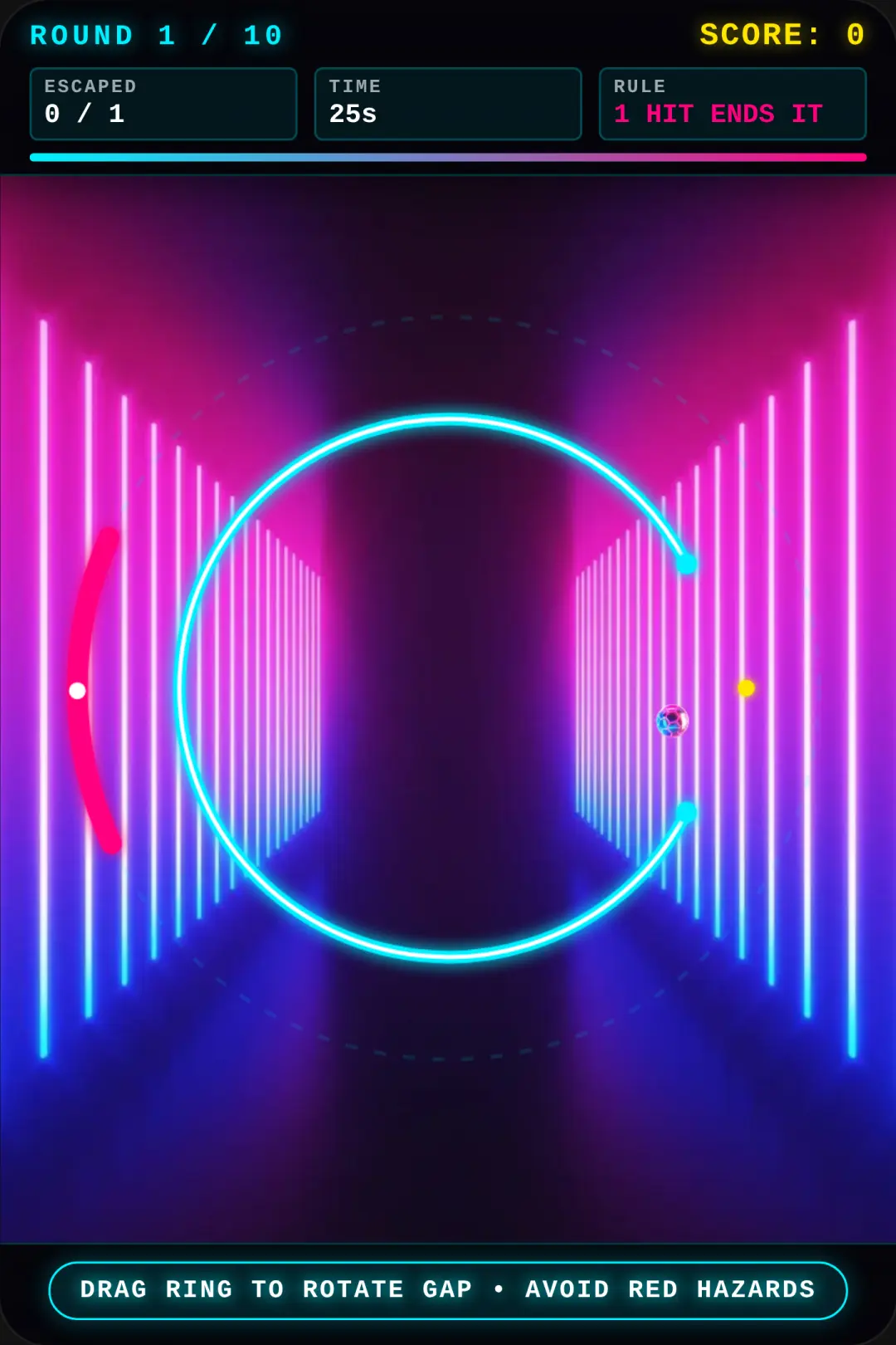 Neon Ball Escape cover