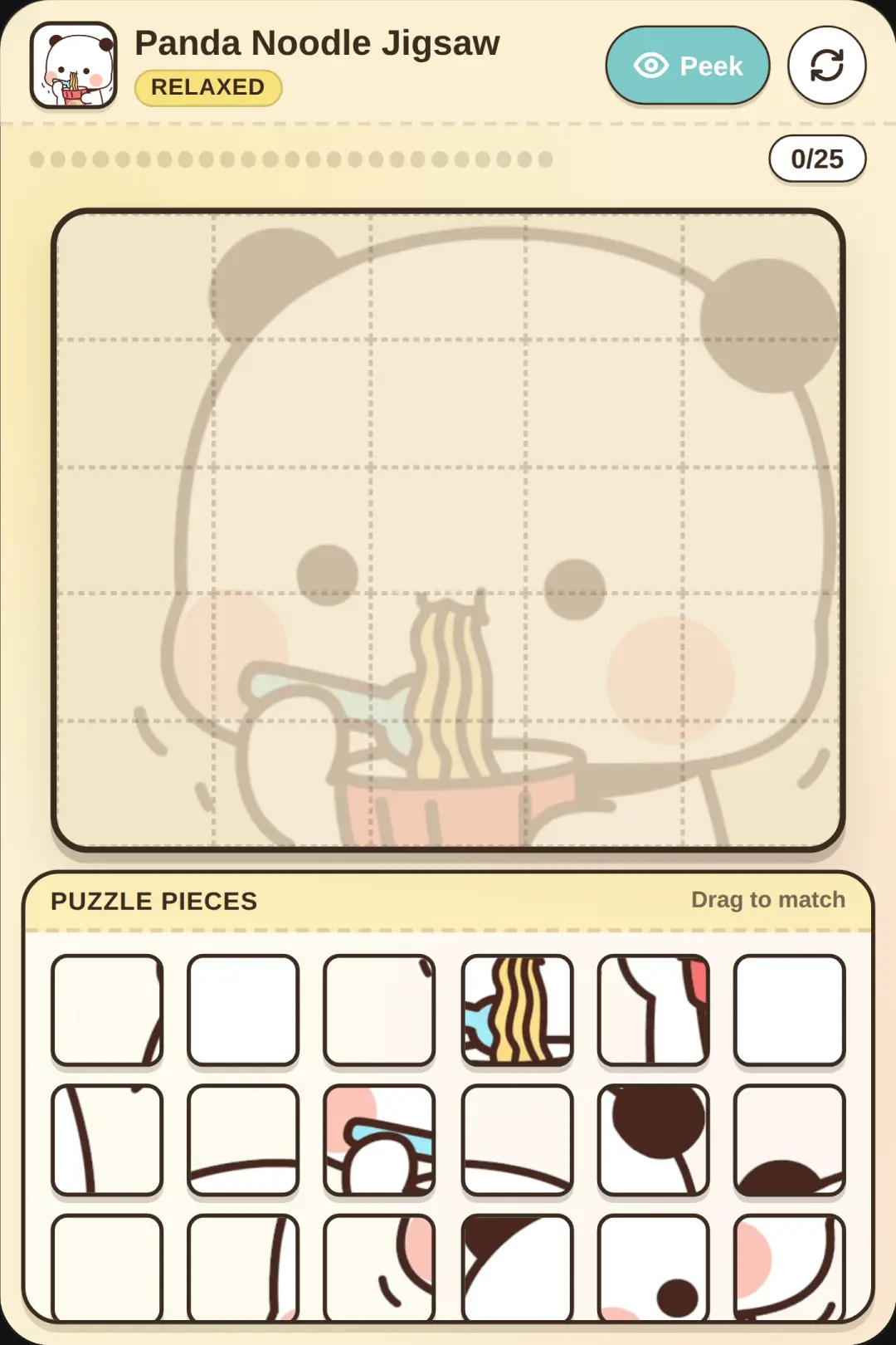 Panda Noodle Jigsaw cover