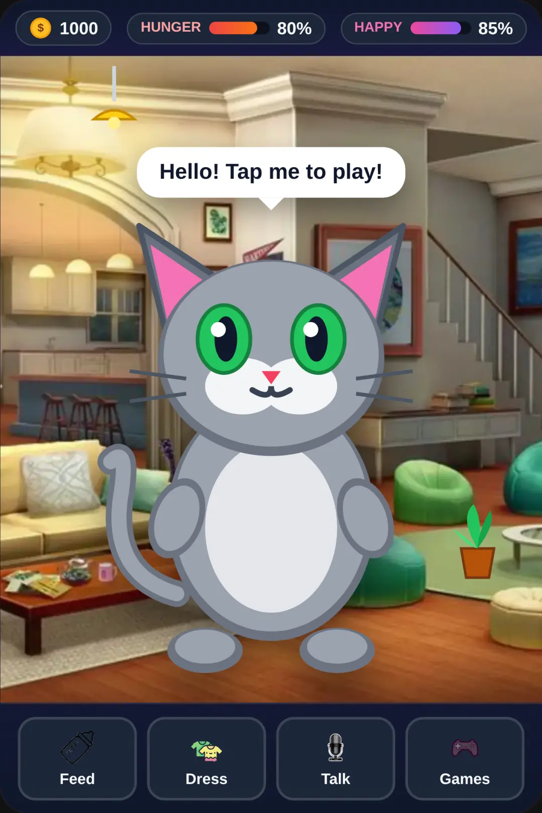 Talking Tom - Virtual Pet Care & Fun cover