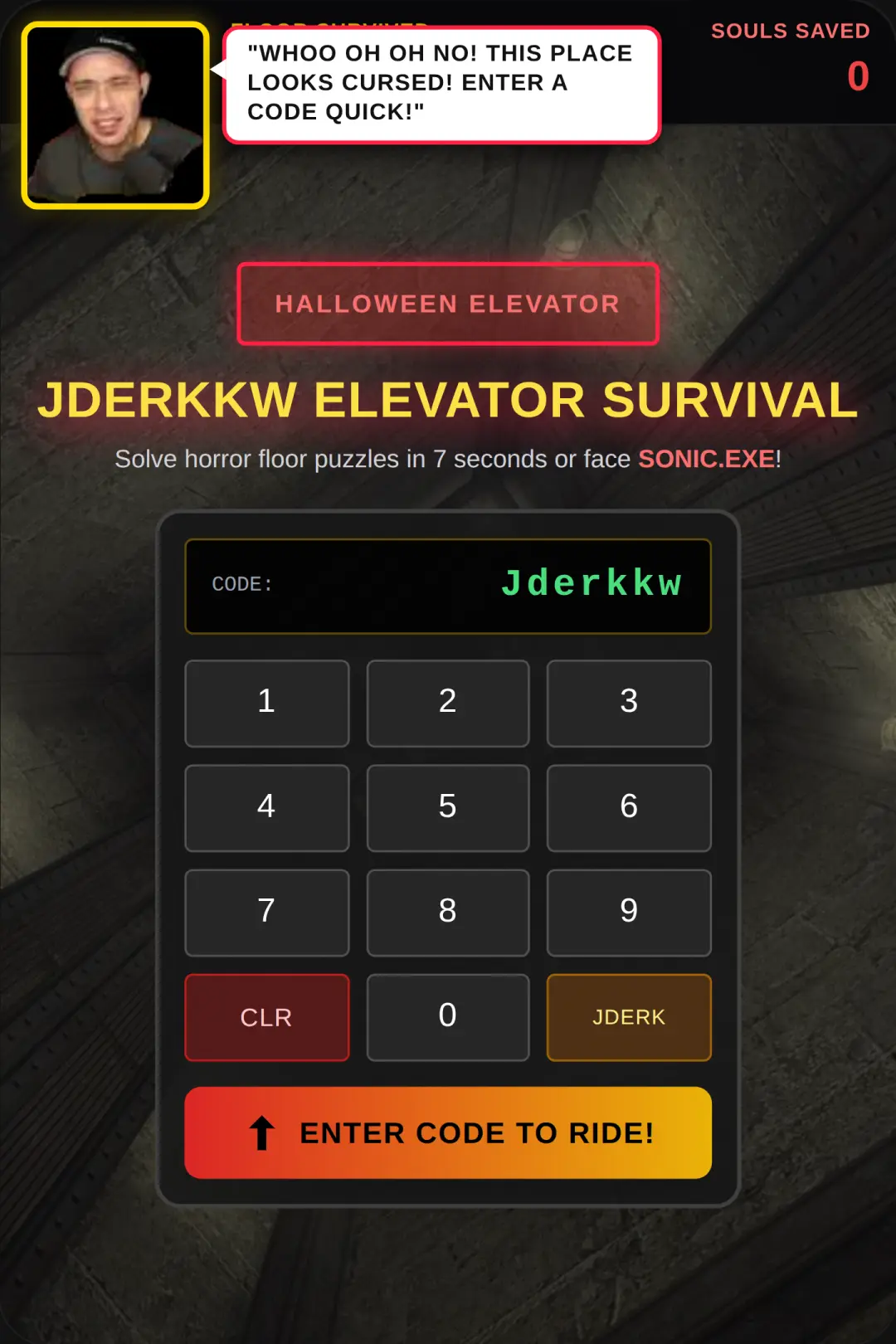 Halloween Elevator: Jderkkw Reaction cover