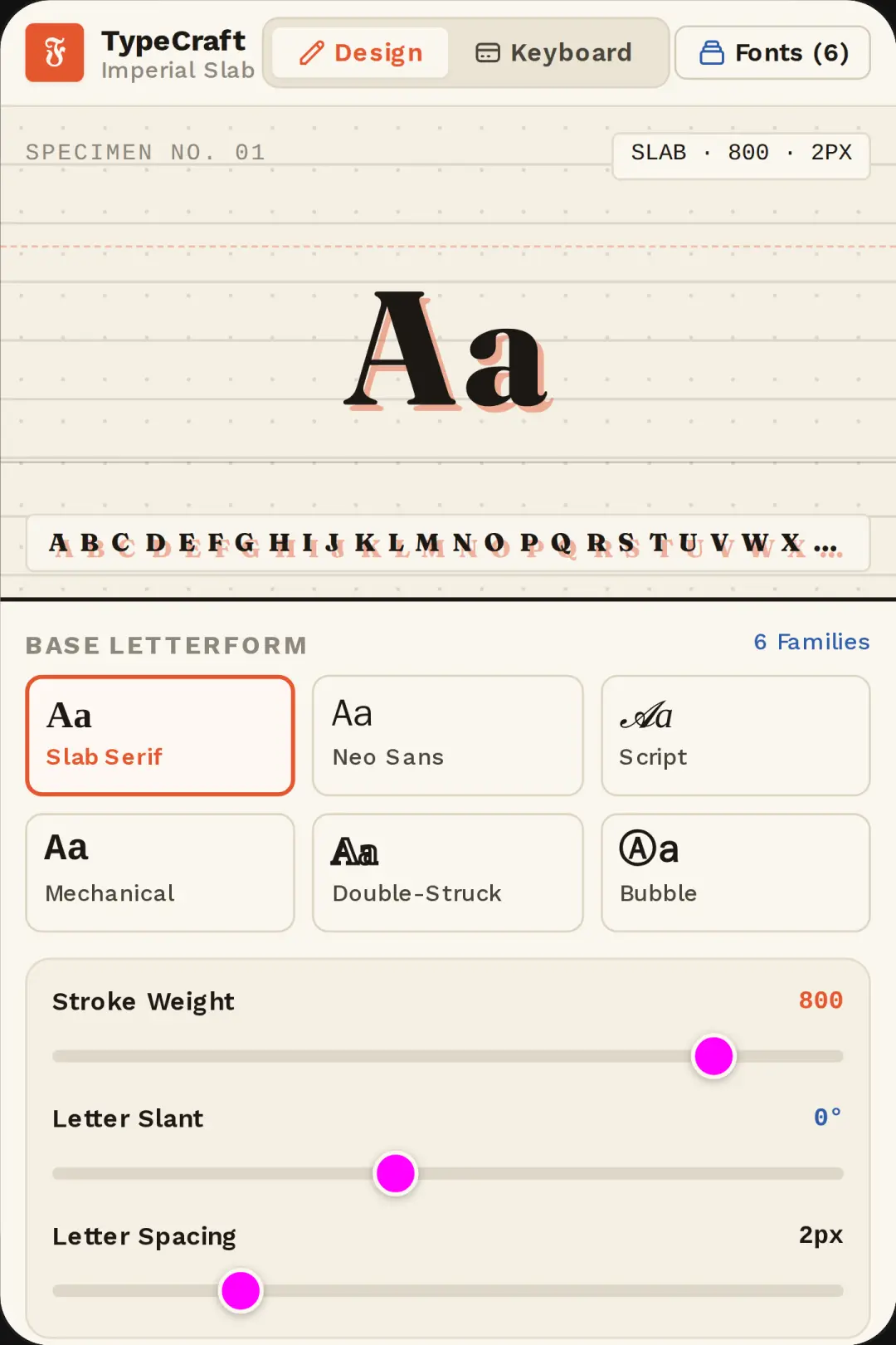 TypeCraft · Font Studio cover