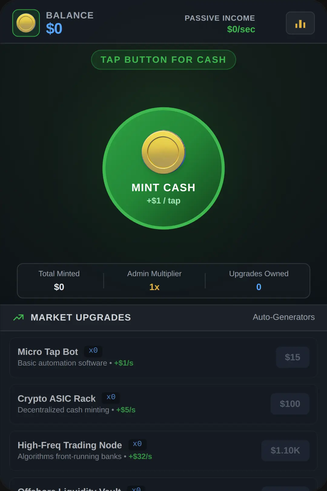 Cyber Cash Clicker cover