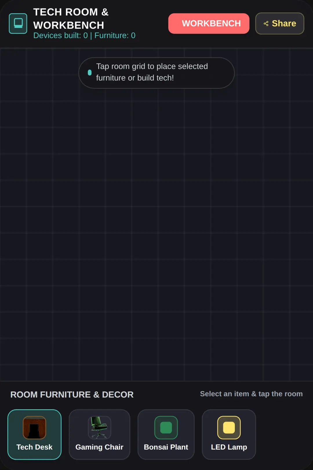 Tech Workshop & Room Builder cover