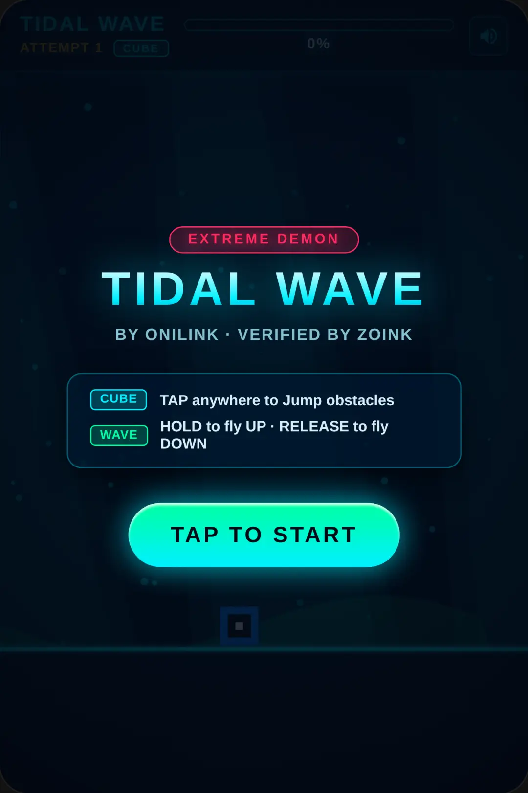 Tidal Wave - Geometry Dash cover